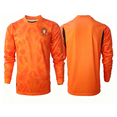 Billige Fotballdrakt Portugal Keeper Replika Bortedrakt VM 2026 Langermet Billige Fotballdrakt Portugal Keeper Replika Bortedrakt VM 2026 Langermet